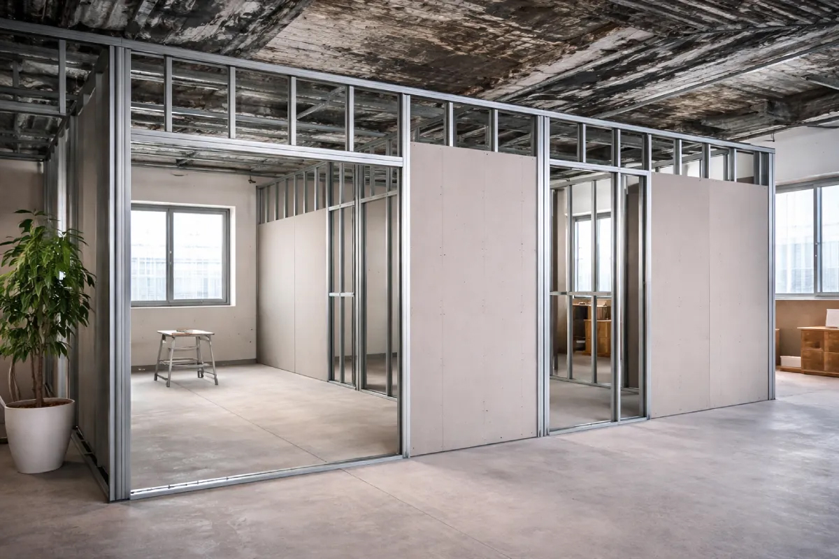 Paredes e Divisórias em Drywall